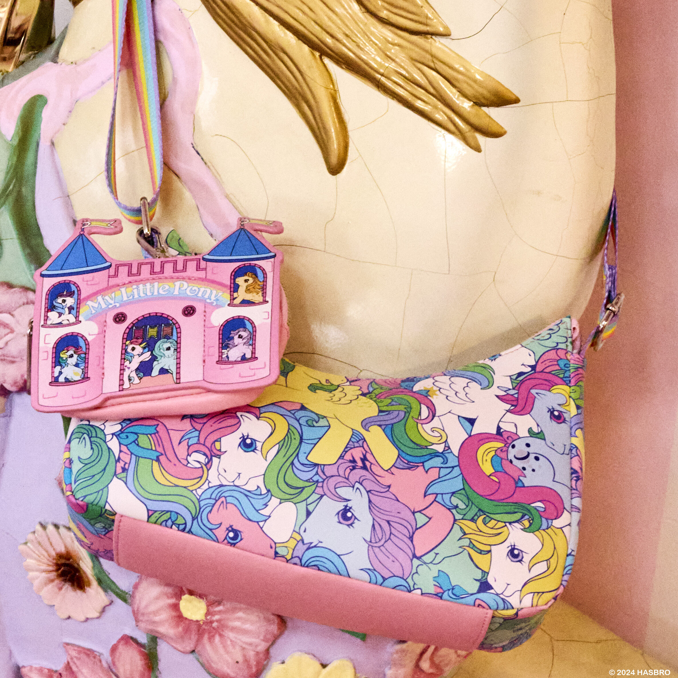 Buy My Little Pony All Over Print Crossbody Bag with Coin Bag at Loungefly